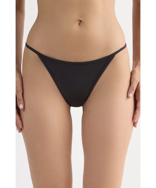 【新品未使用】黒&amp;茶 ブラ×2,ショーツ×4 intimissimi Intimissimi Woman's Superior Comfort High Rise Panties in Black