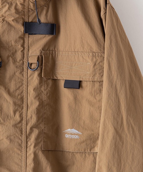 「OUTDOOR PRODUCTS APPAREL」 ナイロンブルゾン LARGE ベージュ メンズ_画像3