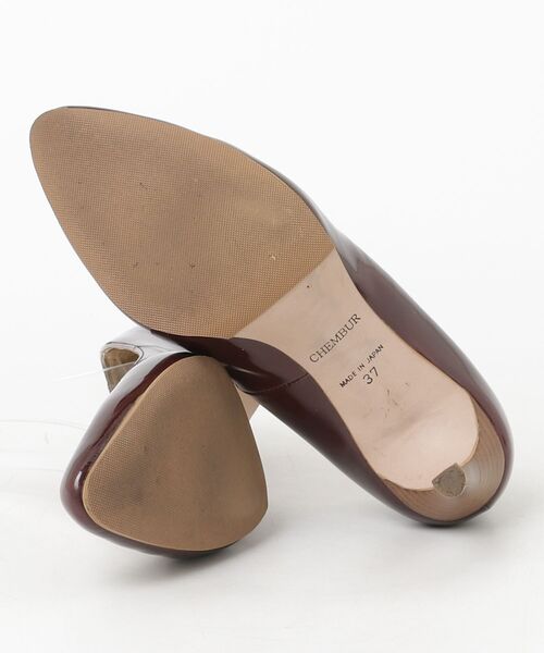 「CHEMBUR」 パンプス 37 ブラウン レディース_画像3