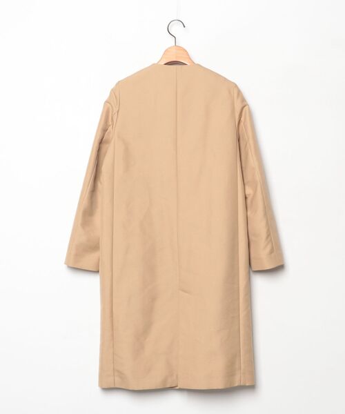 BEAUTY＆YOUTH UNITED ARROWS ノーカラーコート SMALL ベージュ