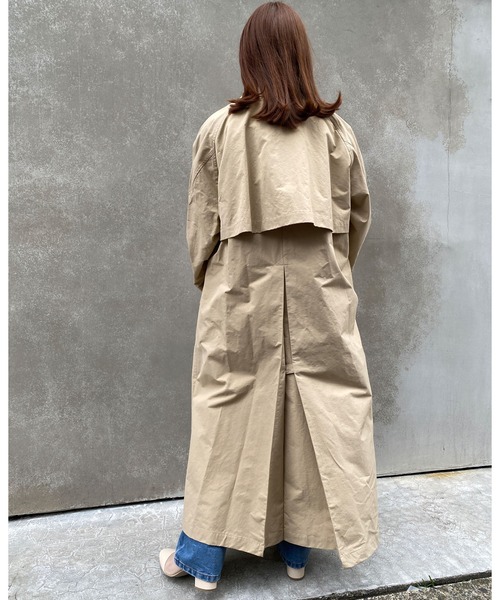 「INGNI」 ステンカラーコート M ブラウン レディース_画像10