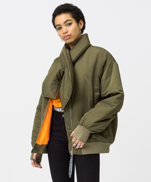 「CHEAP MONDAY」 ジャケット S レッド レディース_画像6