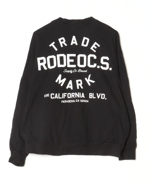 「Rodeo Crowns」 ワンポイントブルゾン FREE ブラック レディース_画像2