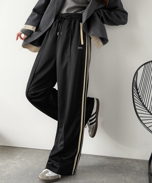 「Java」 ジャージパンツ MEDIUM アイボリー レディース_画像7