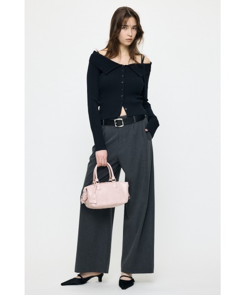 MOUSSY（マウジー） ニット セーター 「26年SS新作」3WAY SHOULDER
