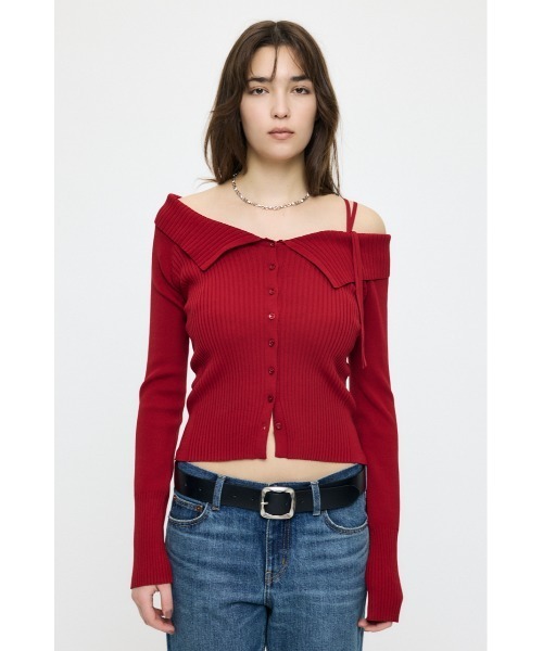 moussy 【26年SS新作】3WAY SHOULDER ニット セール】【26年SS新作】3WAY SHOULDER ニット（ニット/セーター