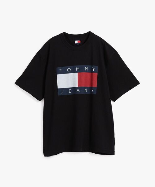 TOMMY JEANS（トミー・ジーンズ） tシャツ ビッグフラッグリラックス