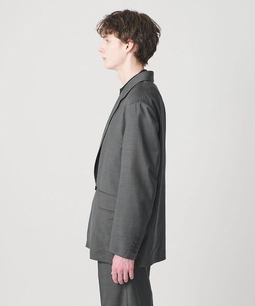 ジャケット テーラードジャケット 「別注」「BEAUTY＆YOUTH × LOEFF」トロピカルウール ボックス ジャケット MENS メンズの画像