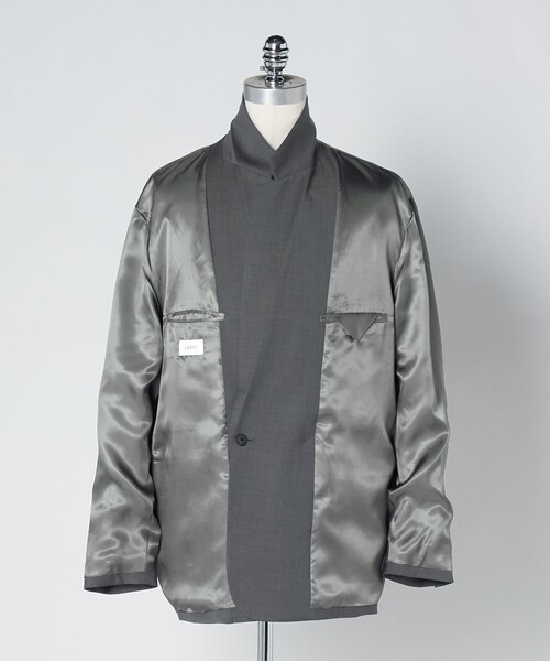 ジャケット テーラードジャケット 「別注」「BEAUTY＆YOUTH × LOEFF」トロピカルウール ボックス ジャケット MENS メンズの画像