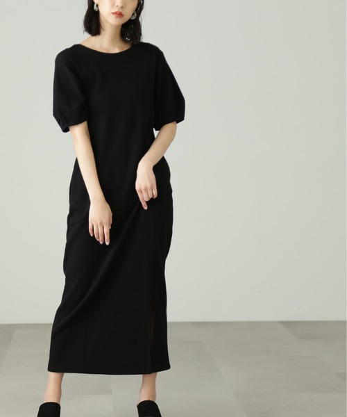 「FREE'S MART」 半袖ワンピース MEDIUM イエロー レディース_画像5