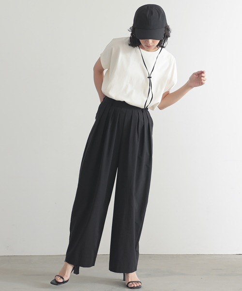 「for/c」 パンツ - チャコールグレー レディース_画像5