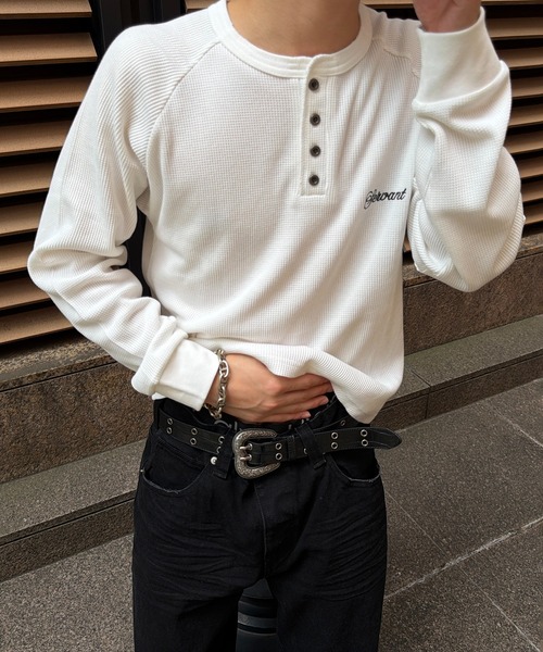 kutir（クティール） ヘンリーネック tシャツ HENLEY NECK ASSORTED