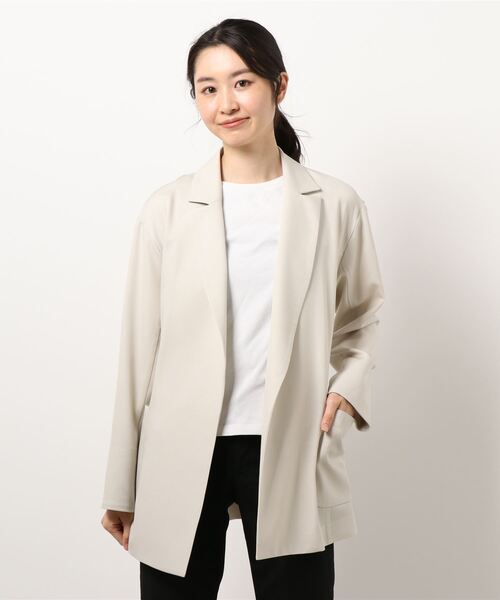 「TITE IN THE STORE」 テーラードジャケット 38 ブラック レディース_画像8