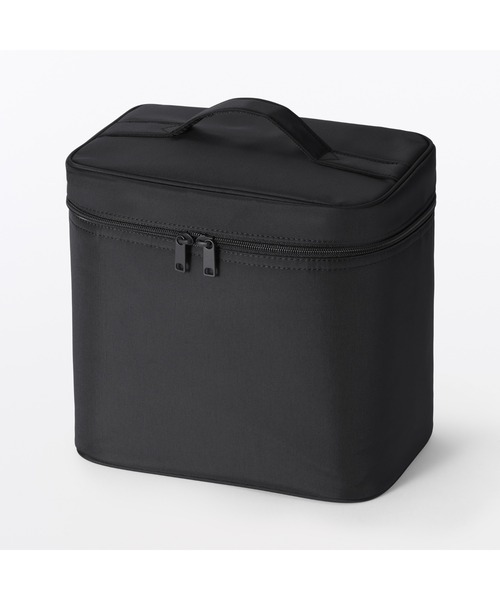 無印良品（MUJI） 収納 再生ナイロンメイクボックス M 約24×16