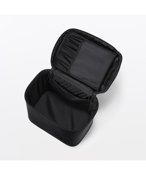 無印良品（MUJI） 収納 再生ナイロンメイクボックス M 約24×16