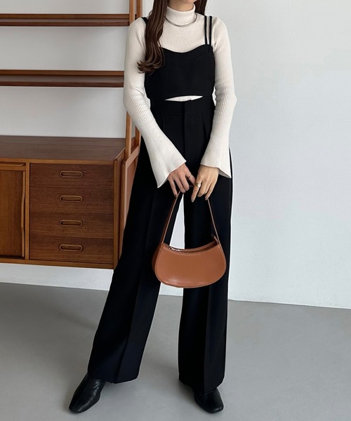 「callautia」 セットアップ SMALL ネイビー レディース_画像3