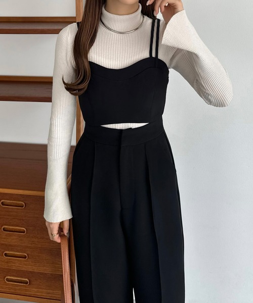 「callautia」 セットアップ SMALL ネイビー レディース_画像5