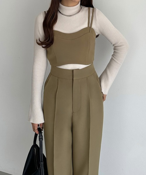 「callautia」 セットアップ SMALL ネイビー レディース_画像8