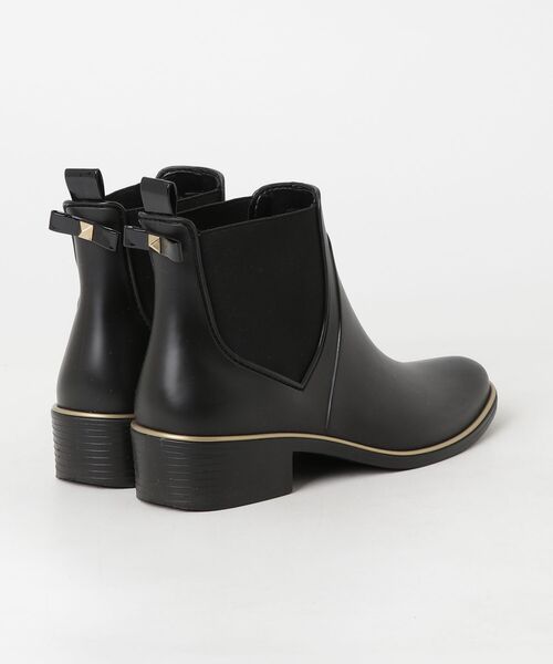 「kate spade new york」 ショートブーツ US7 ブラック レディース_画像2