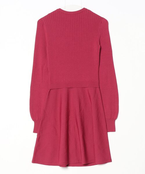 美品◆ レッドヴァレンティノ ニット　ワンピース RED VALENTINO（レッドヴァレンティノ） ニットワンピース - レッド