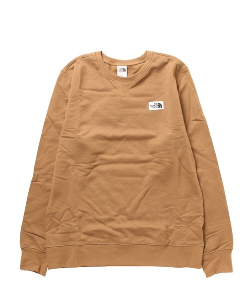 「THE NORTH FACE」 スウェットカットソー MEDIUM ブラウン メンズ