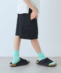 ワイドパンツ ハーフパンツ パンツ 短パン 「...の詳細画像3