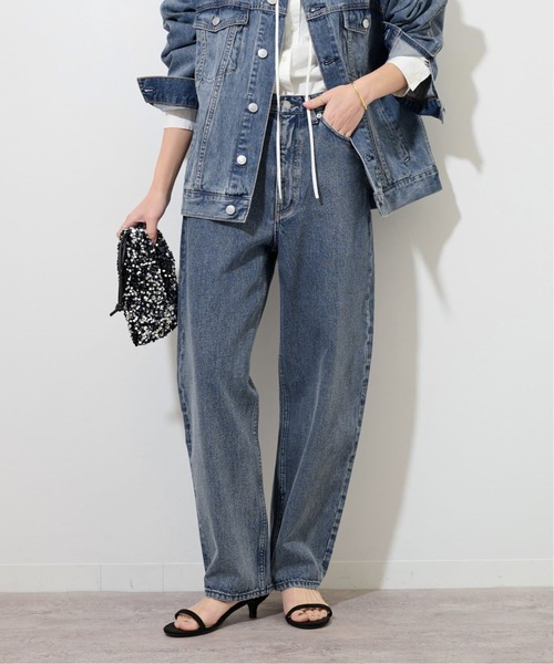 「JOURNAL STANDARD relume」 デニムパンツ 36 ネイビー レディースの画像