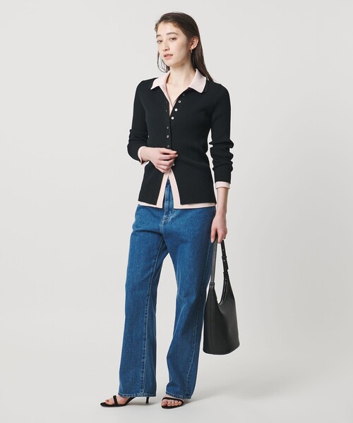 UNITED ARROWS（ユナイテッドアローズ） カーディガン リブ ポロニット