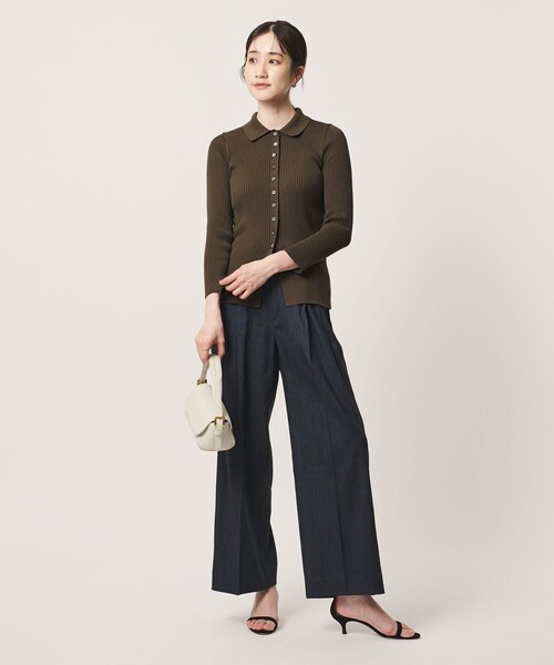 UNITED ARROWS（ユナイテッドアローズ） カーディガン リブ ポロニット