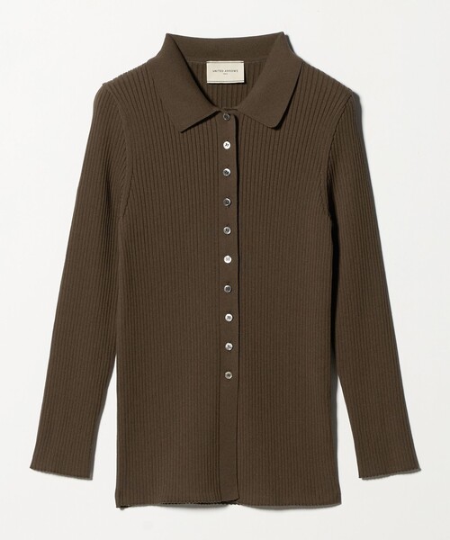 UNITED ARROWS（ユナイテッドアローズ） カーディガン リブ ポロニット