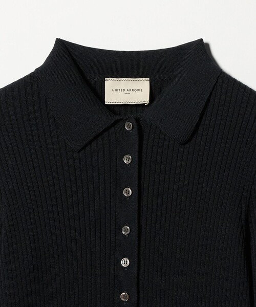 UNITED ARROWS（ユナイテッドアローズ） カーディガン リブ ポロニット