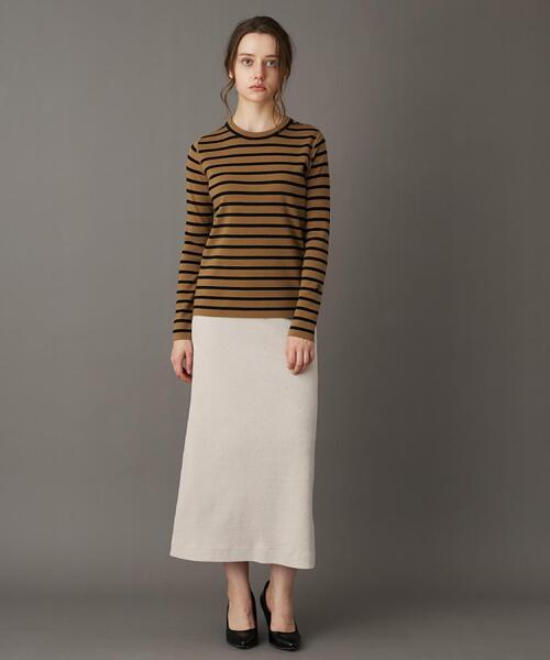 「DRESSTERIOR」 長袖ニット 34 ネイビー レディース_画像8