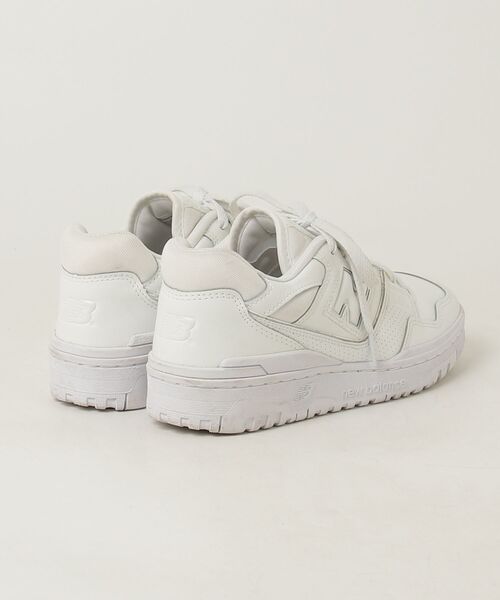 「New Balance」 ローカットスニーカー 24.5cm ホワイト メンズ_画像2