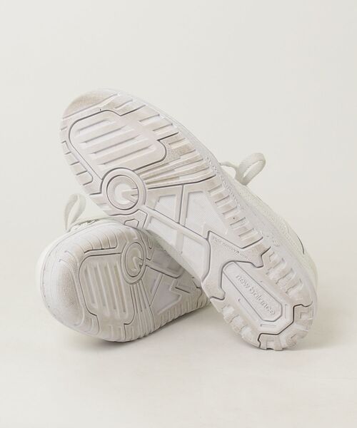 「New Balance」 ローカットスニーカー 24.5cm ホワイト メンズ_画像3