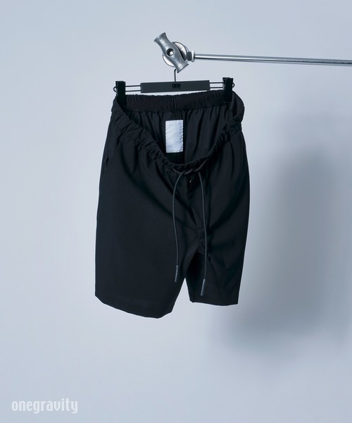 ONEGRAVITYメンズ ショートパンツ ブラック onegravity（ワングラビティ） パンツ onegravity / ウールライク