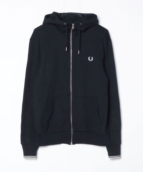 FRED PERRY（フレッドペリー） ジップアップパーカー M ネイビー