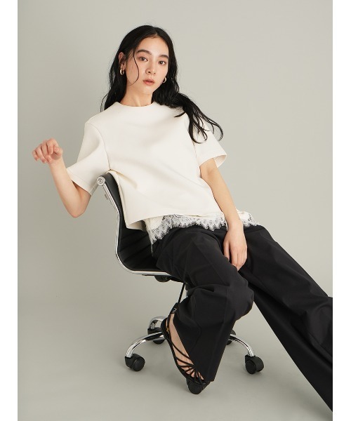 Mila Owen（ミラオーウェン） tシャツ 半袖 キャミレイヤード