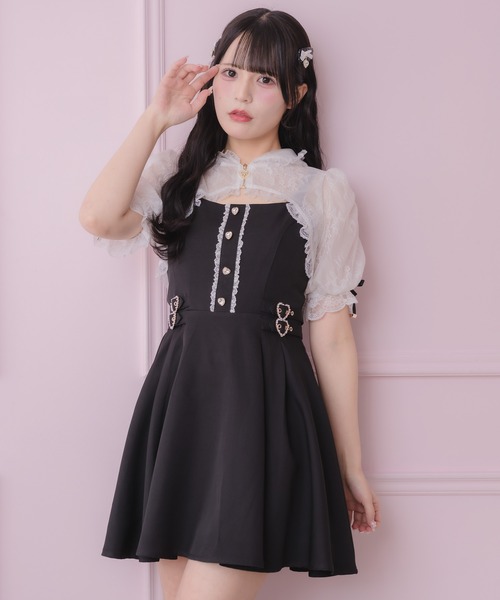 ROJITA（ロジータ） ワンピース レースパーカー付きキャミワンピース