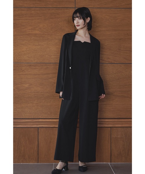 「niana」 セットアップ M 黒いこと レディース