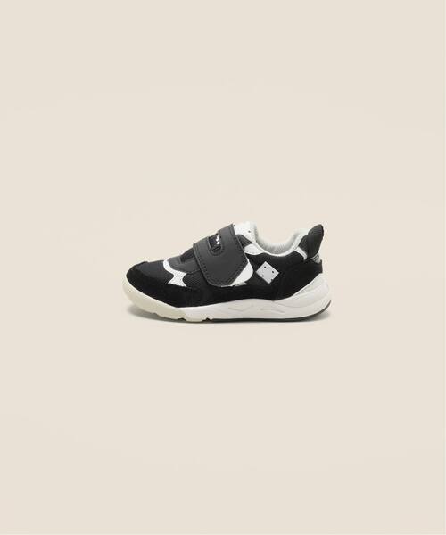 「IENA ENFANT」 「KIDS」ローカットスニーカー 15 ブラック キッズ_画像2