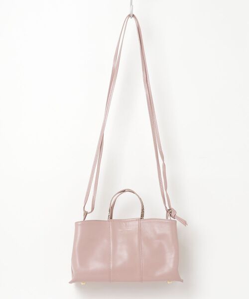 PINKCHRISTIAN VILLA 2WAY バニティショルダーバッグ CHRISTIAN VILLA（クリスチャンヴィラ） 2WAYバッグ - ピンク