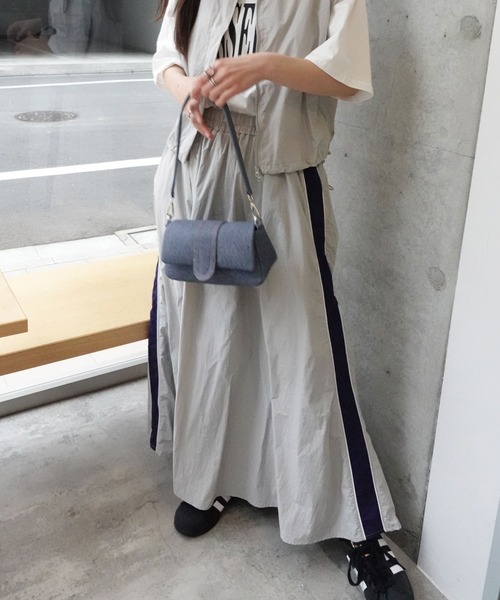 「CORNERS」 スカート M ライトグレー レディース_画像4
