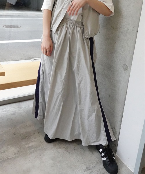 「CORNERS」 スカート M ライトグレー レディース_画像6