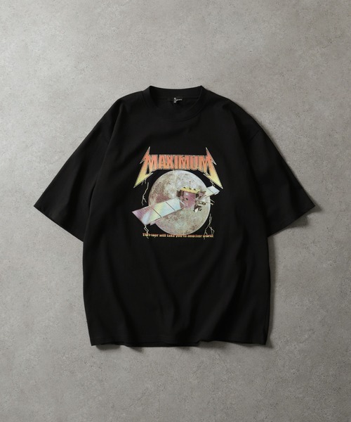 「ZIP FIVE」 半袖Tシャツ MEDIUM ブラック メンズ_画像5