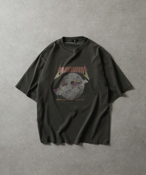 「ZIP FIVE」 半袖Tシャツ MEDIUM ブラック メンズ_画像9