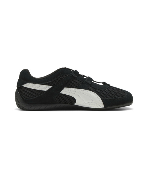 「PUMA」 ローカットスニーカー 24.5cm ブラック×ホワイト メンズ_画像7
