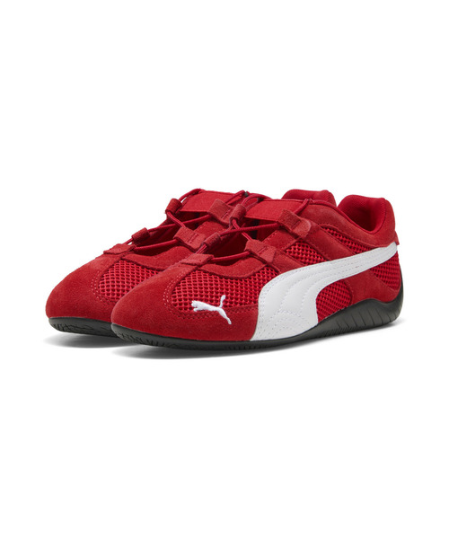 「PUMA」 ローカットスニーカー 24.5cm ブラック×ホワイト メンズ_画像9