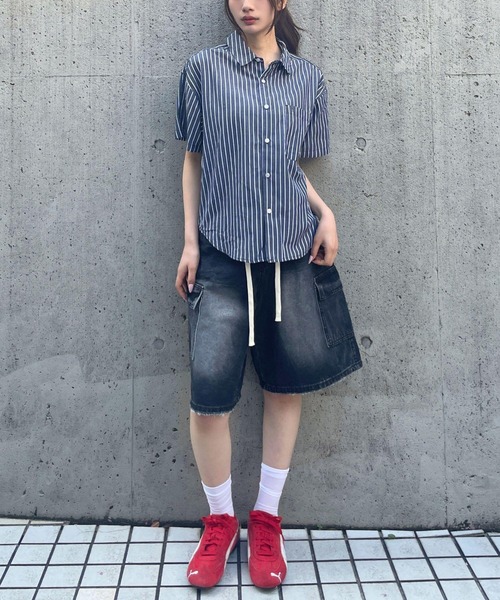 ALAND 半袖シャツ SMALL ブラック レディース : ZOZOTOWN Yahoo!店