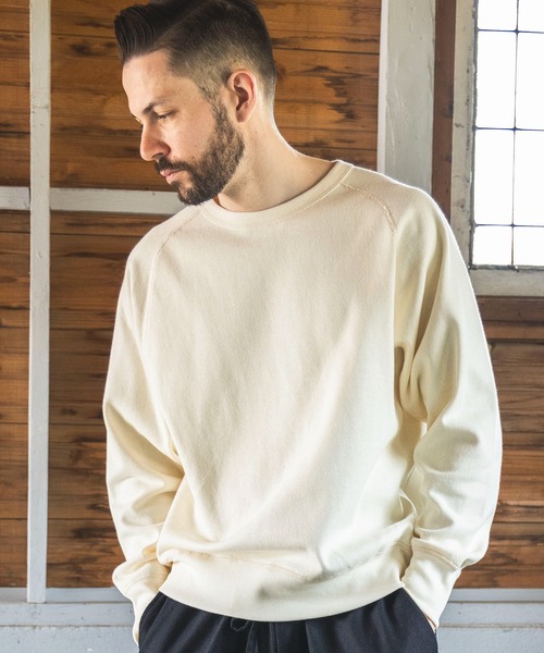 「MR.OLIVE」 長袖Tシャツ MEDIUM カーキ メンズ_画像5