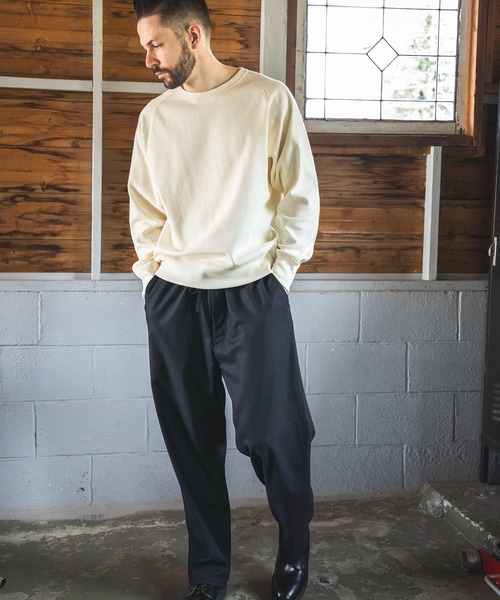 「MR.OLIVE」 長袖Tシャツ MEDIUM カーキ メンズ_画像6